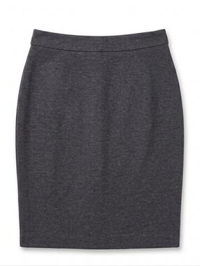 ​Halogen Grey Ponte Knit Pencil Skirt Hi- Career Office Wear